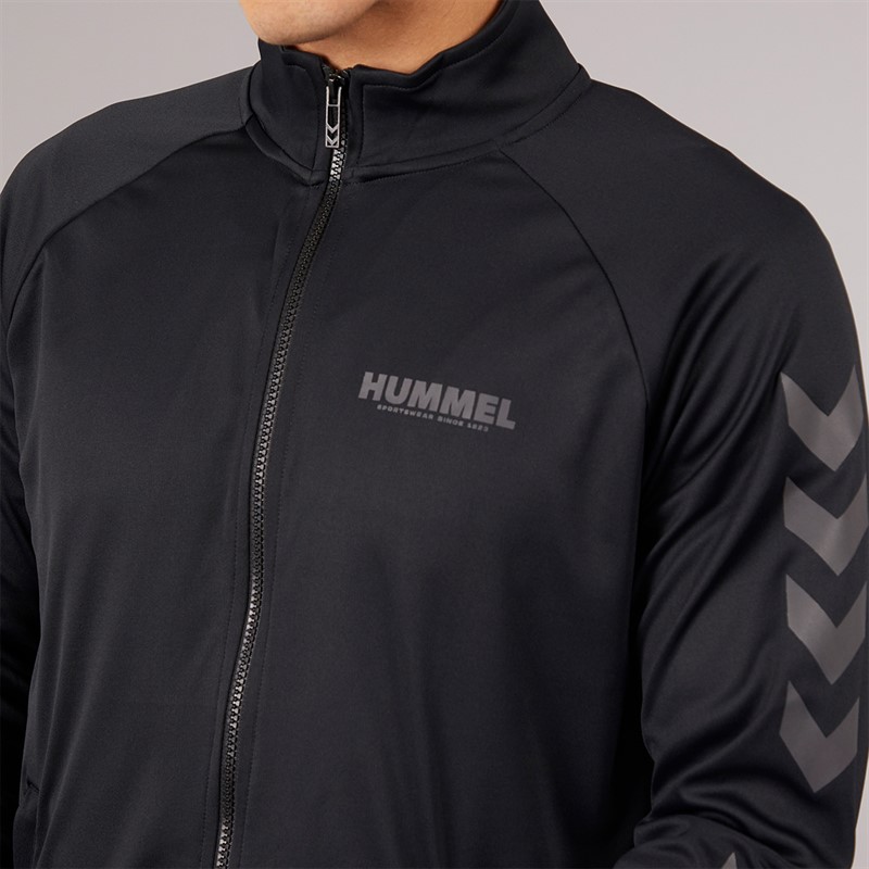 Hummel Herren Hmllegacy Sune Poly Trainingsanzug Schwarz