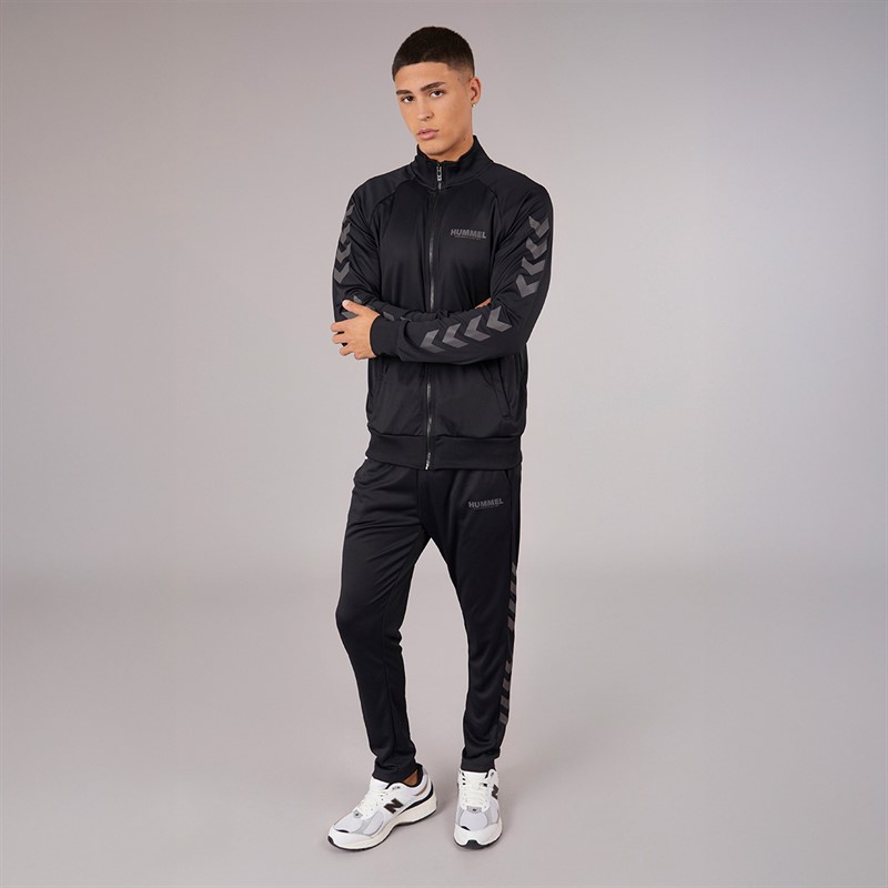 Hummel Herren Hmllegacy Sune Poly Trainingsanzug Schwarz