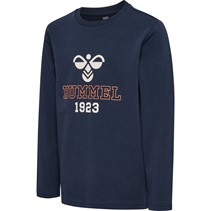 Hummel Drenge Hmlhansen Langærmet T-Shirt Blå