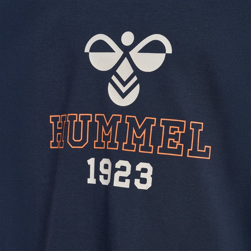 Hummel Drenge Hmlhansen Langærmet T-Shirt Blå