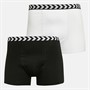 Hummel Boxers Homme Hmlchevron Pacquet Double Noir à Ceinture