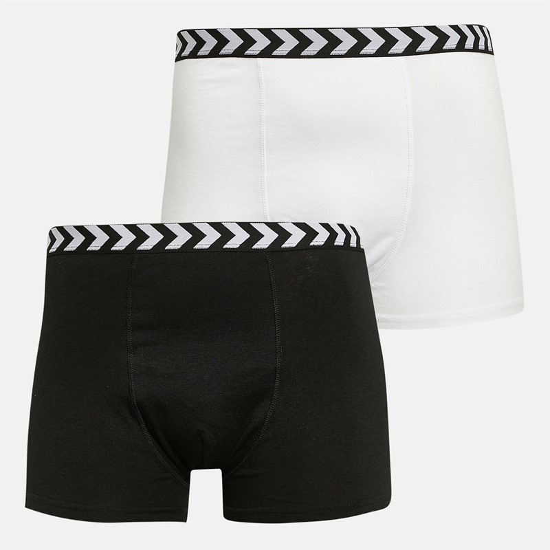 Hummel Boxers Homme Hmlchevron Pacquet Double Noir à Ceinture