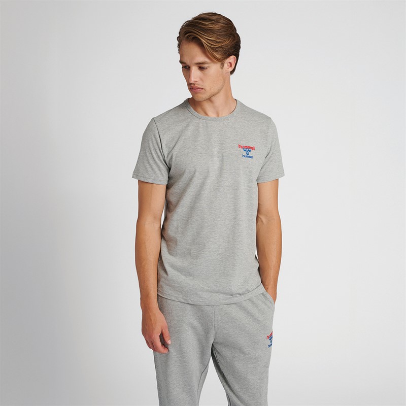 Hummel Herre Hmlic Dayton T-Shirt Grå