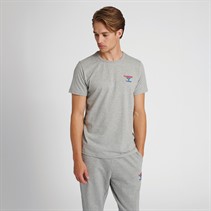 Hummel Herre Hmlic Dayton T-Shirt Grå