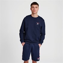 Hummel Herre Hmlic Dayton Sweatshirt Blå