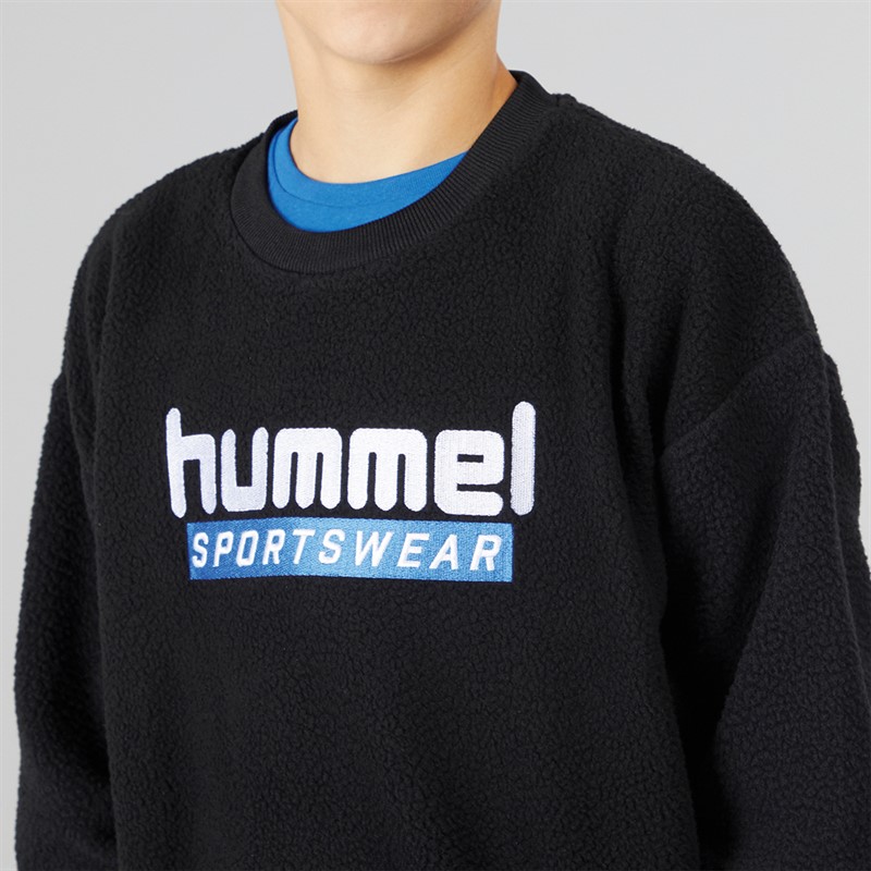 Hummel Jongens Hmlcosso Sweatshirt Zwart