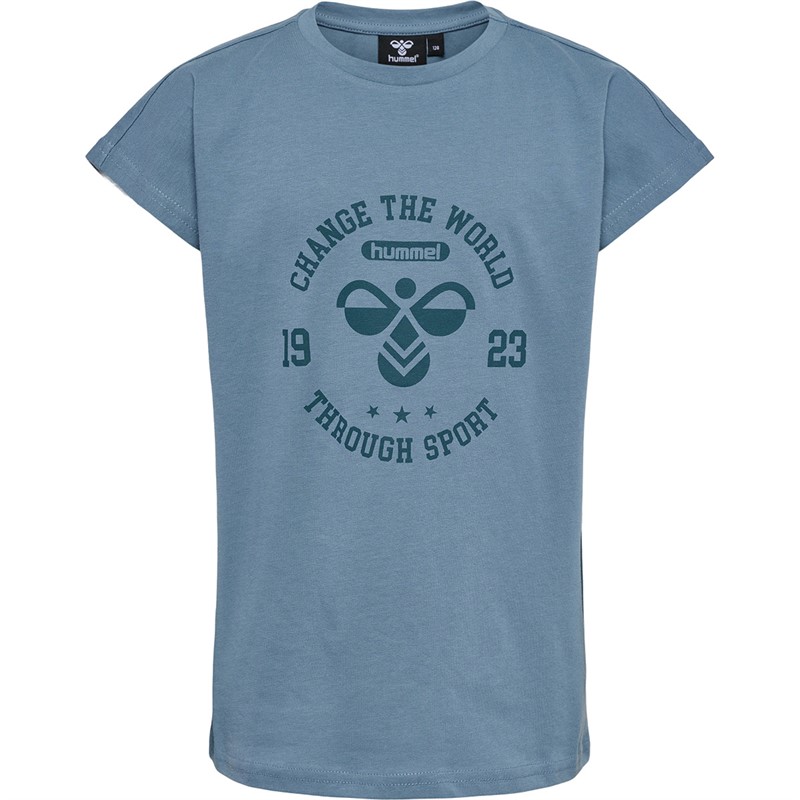 Hummel Piger Hmlmalin T-Shirt Blå