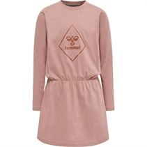 Hummel Robe Manches Longues Fille Hmlluna Rose