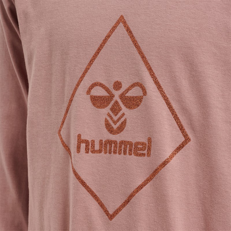 Hummel Piger Hmlluna Langærmet Kjole Pink