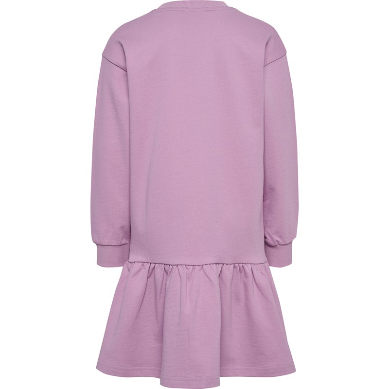 Hummel Robe À Manches Longues Hmlhella Fille Violet