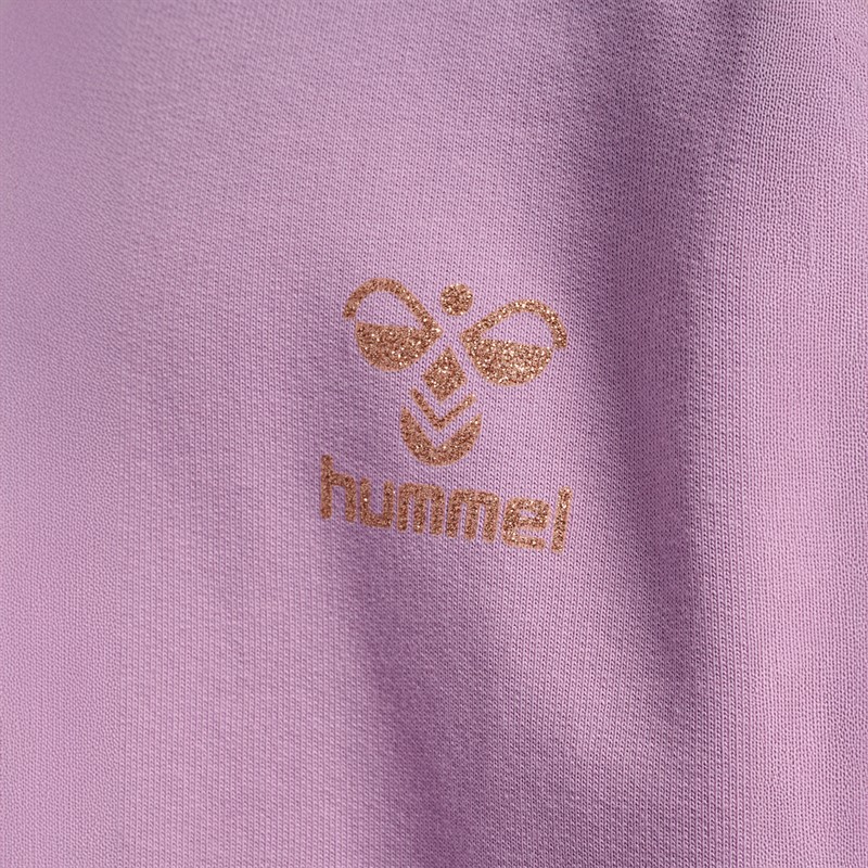 Hummel Robe À Manches Longues Hmlhella Fille Violet