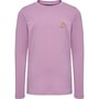 Hummel Piger Hmlhella Langærmet T-Shirt Lilla