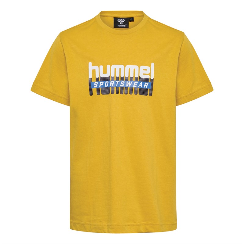 Hummel Drenge Hmltukas T Shirt Orange