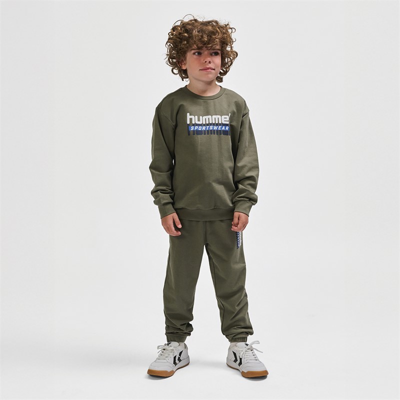 Hummel Jongens Hmltukas Trainingsbroek Groen