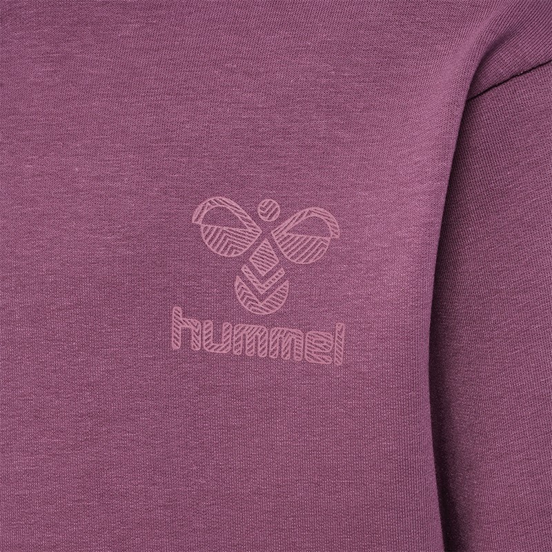 Hummel Piger Hmlfastwo Hættetrøje Lilla