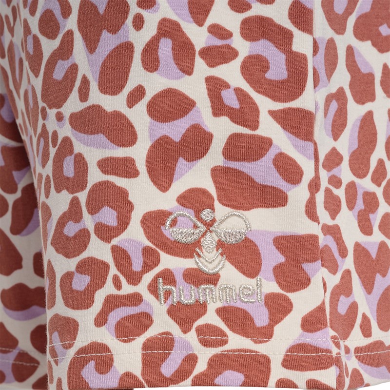 Hummel Short Léopard Hmljumpy Marron Filles