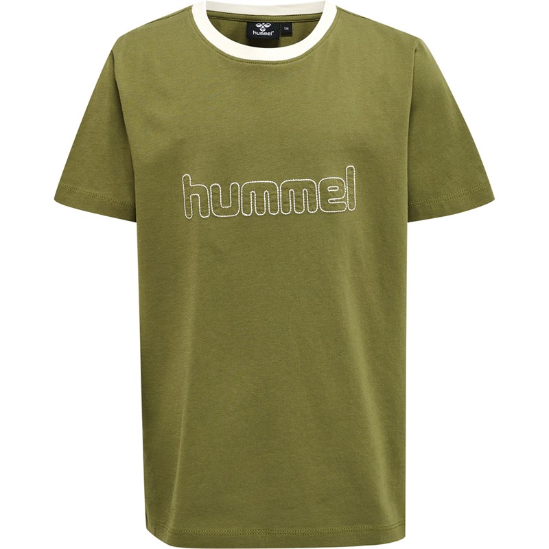 Hummel Drenge Hmlcloud T-Shirt Grøn