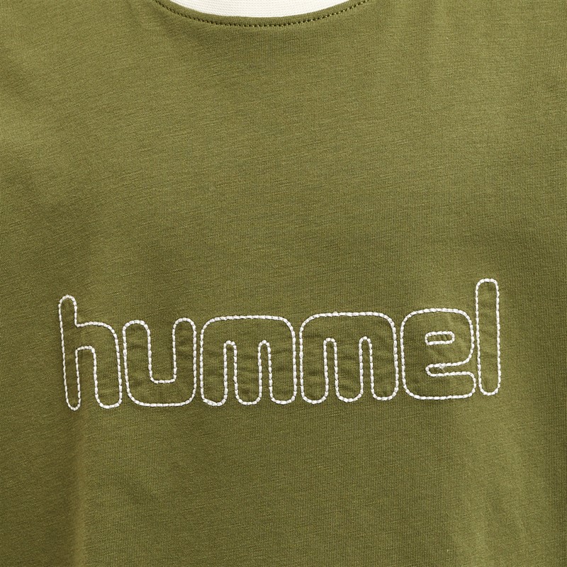 Hummel Drenge Hmlcloud T-Shirt Grøn