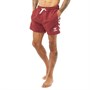 Hummel Mens Chevron Swim Shorts Burgundy