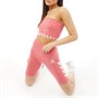Hummel Dame Chevron Cotton Cycling Jerseystof Shorts Lyserød