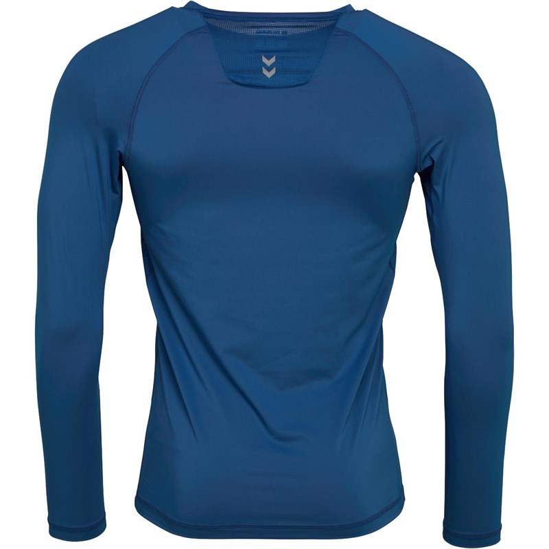 Buy Hummel Mens First Performance Long Sleeve Baselayer Top True Blue
