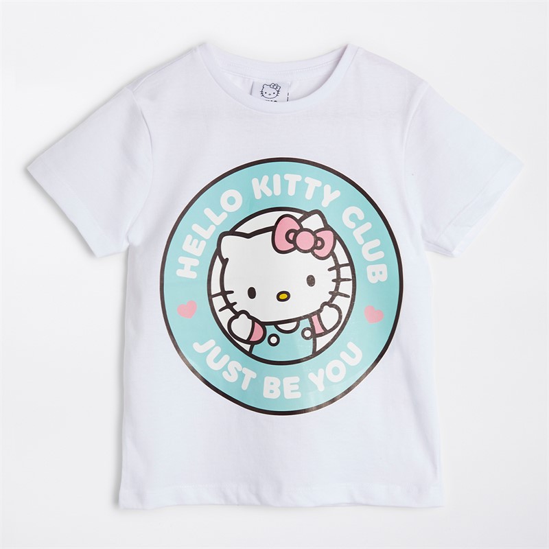 Hello Kitty Girls Five Pack T-Shirts Multi