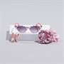 Hello Kitty Girls Five Piece Sunglasses Scrunchie And Hair Clip Set Multi