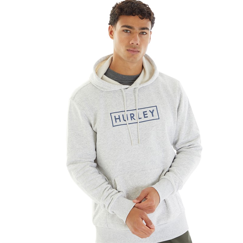 Hurley grey hoodie sale