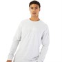 Hurley Mens Boxed Logo Jersey Long Sleeve Graphic T-Shirt Grey/Grey