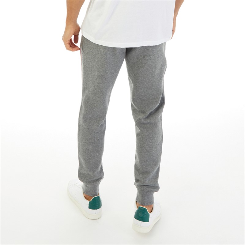 Hurley Mens Boxed Logo Relaxed Fit Fleece Joggers Grey/Grey