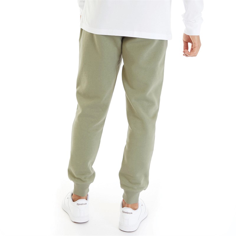 Hurley Mens Boxed Logo Relaxed Fit Fleece Joggers Iguana