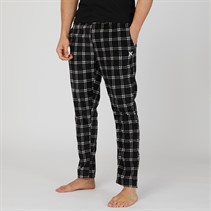 Hurley Mens Fleece Lounge Pants Black/White