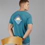 Hurley T-shirt Homme Diamond Sunrise Ciel/Étain