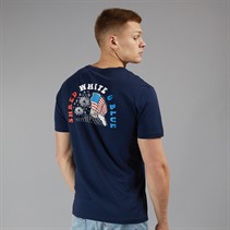 Hurley Mens Shred T-Shirt Navy