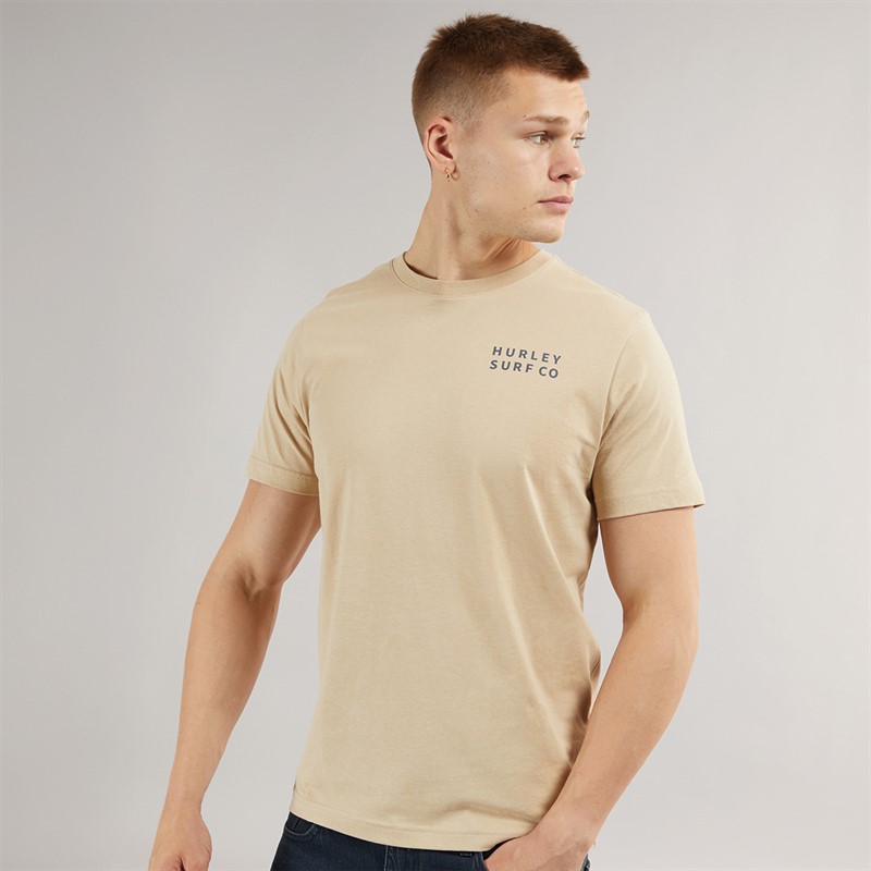 Hurley T-shirt Homme Diamond Sunrise Taille Medium San