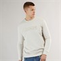 Hurley Mens Box Logo Sweatshirt Ivory
