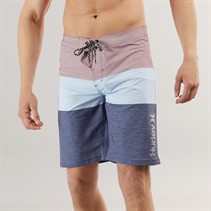 Hurley Mens Colourblocked Board Shorts Blue Combo