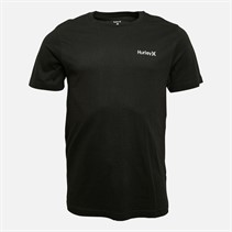 Hurley Heren O & O Graphic T-Shirt Zwart