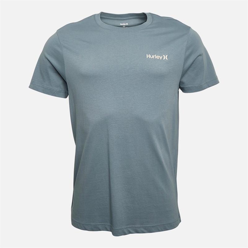 Hurley T-shirt Graphique O&O Homme Bleu/Marron