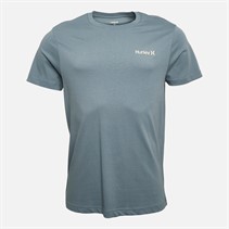 Hurley Heren O & O Graphic T-Shirt Blauw / Bruin