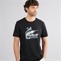 Hurley Mens Morning Fish Graphic T-Shirt Black