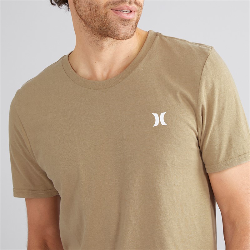 Hurley Mens T-Shirt And Shorts Set Black Combo