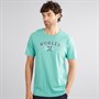 Hurley Mens Hurley Surf Co Graphic T-Shirt Vapor Green