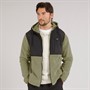 Hurley Mens Full Zip Hoodie Olive/Khaki