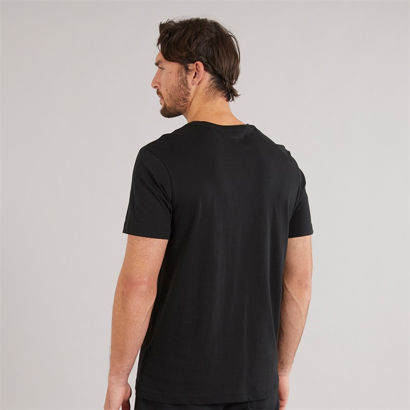 Hurley Mens Graphic T-Shirt Black