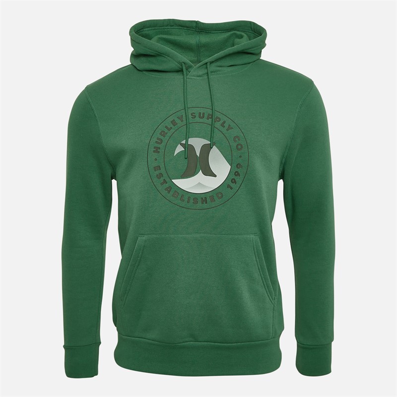Hurley Mens Icon And Co Hoodie Alligator Wave