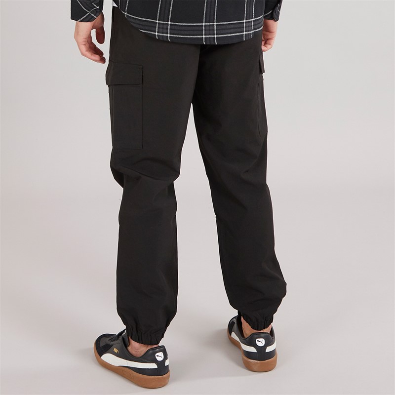 Hurley Mens Cargo Joggers Black