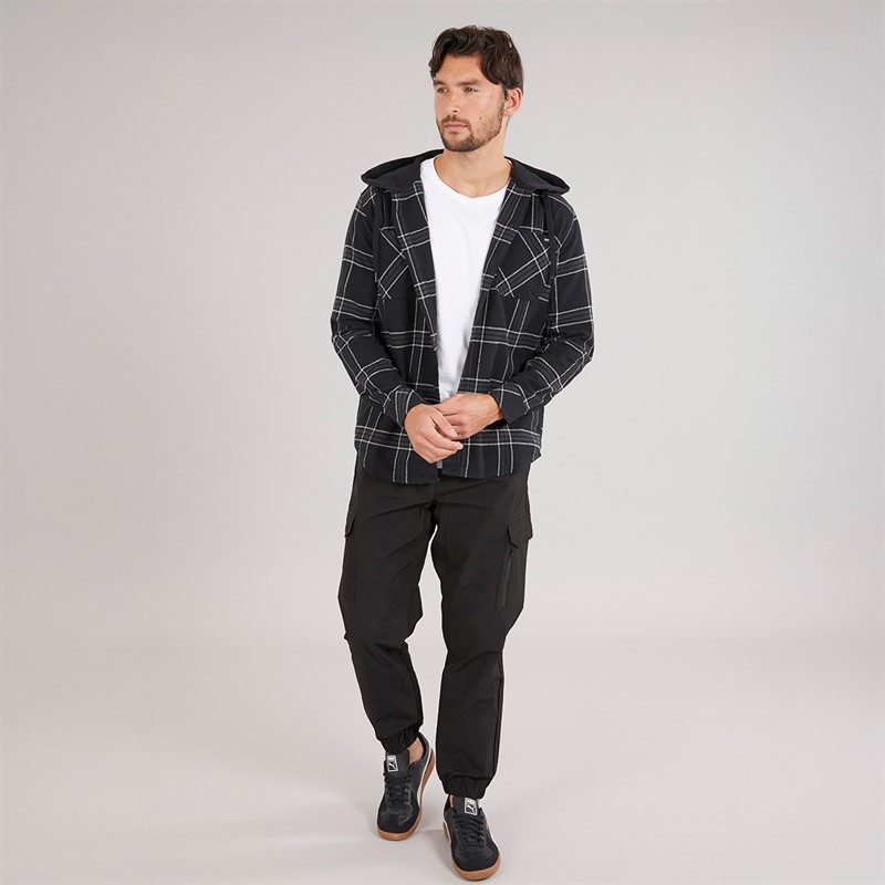 Hurley Mens Cargo Joggers Black