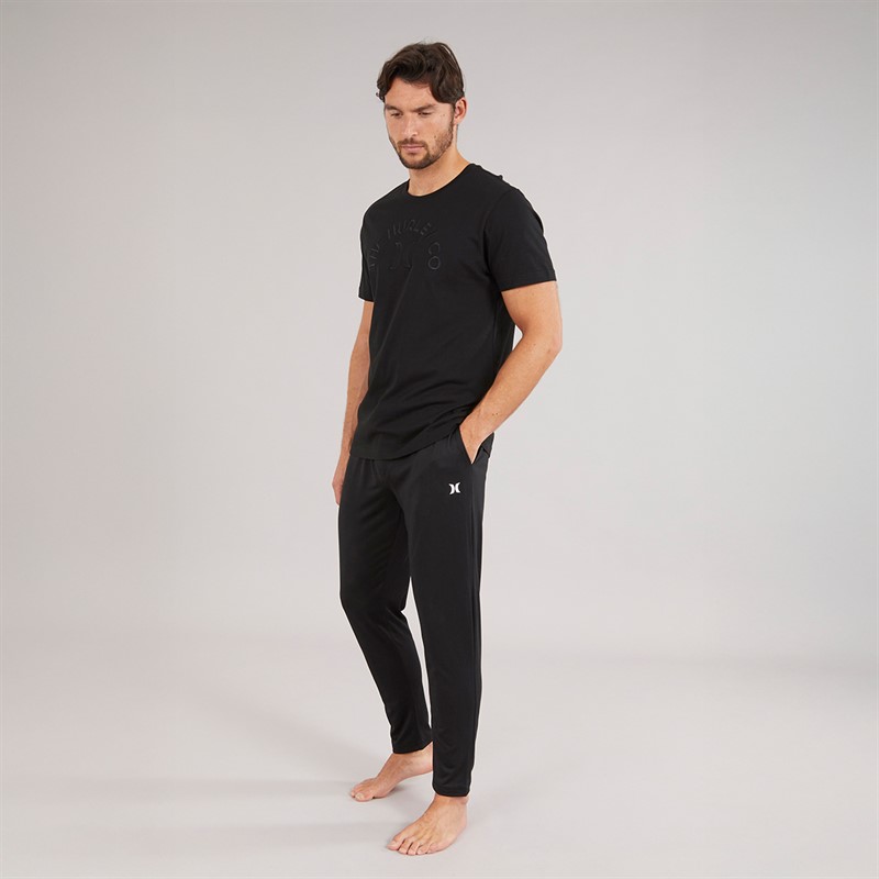 Hurley Mens Ultra-Soft Lounge Pants Black