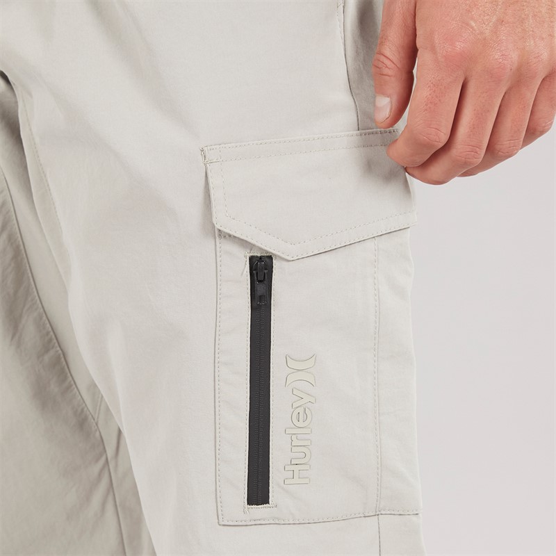 Hurley Mens Cargo Joggers Vast Grey